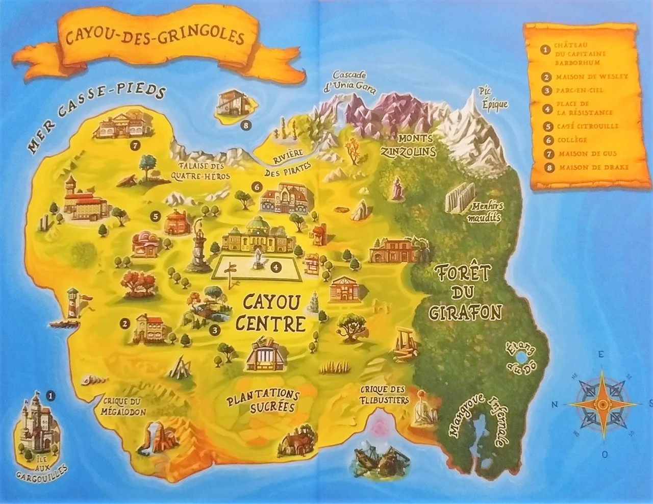 Carte Cayou-des-Gringoles