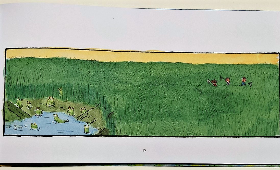 La pêche à la grenouille