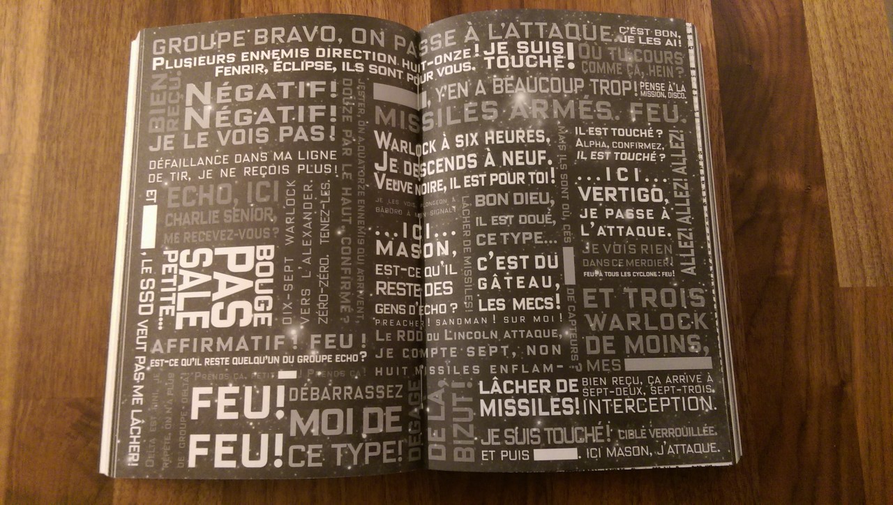 Illustration issue intérieur Illuminae 3